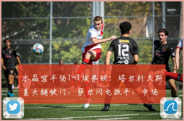 水晶宫半场1-1埃弗顿:塔尔科夫斯基头槌破门,萨尔闪电扳平,中场战况分析